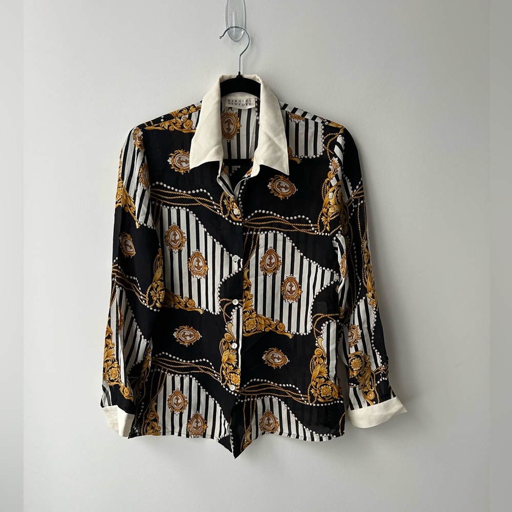 Barney’s New York silk shirt